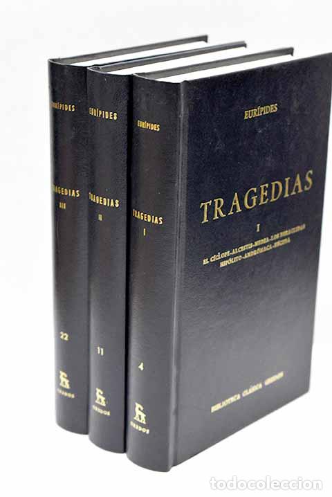 Libros: Tragedias: Eur&iacute;pides.- Eur&iacute;pides - Foto 1