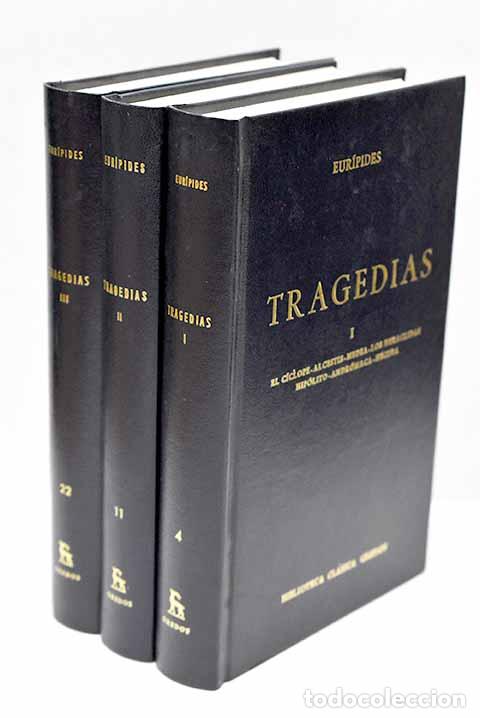 Libros: Tragedias: Eur&iacute;pides.- Eur&iacute;pides - Foto 1