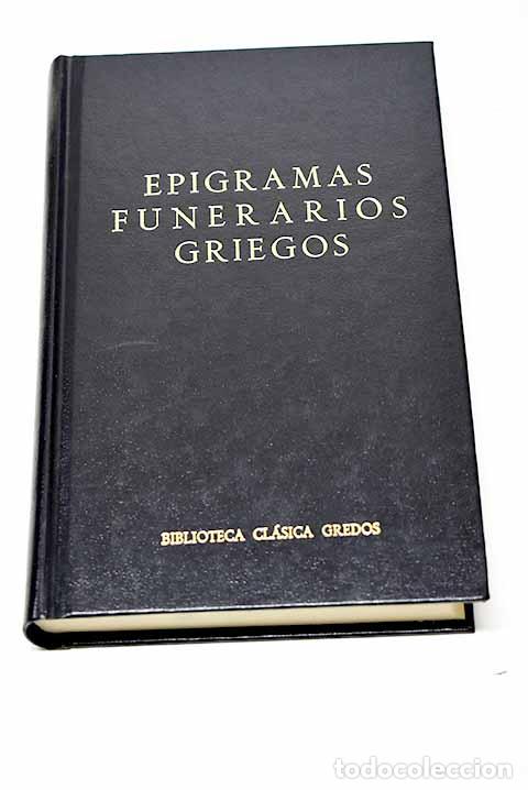 Libros: Epigramas funerarios griegos - Foto 1