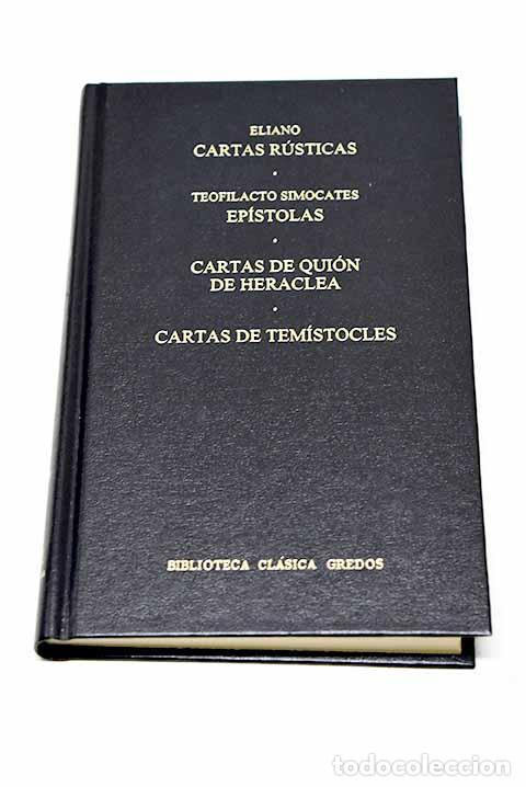 Libros: Cartas r&uacute;sticas.- Eliano, Claudio - Foto 1
