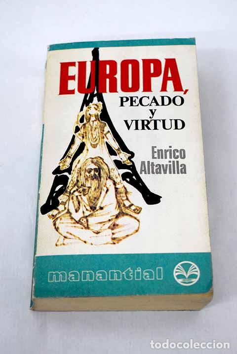 Libros: Europa, pecado y virtud.- Altavilla, Enrico - Foto 1