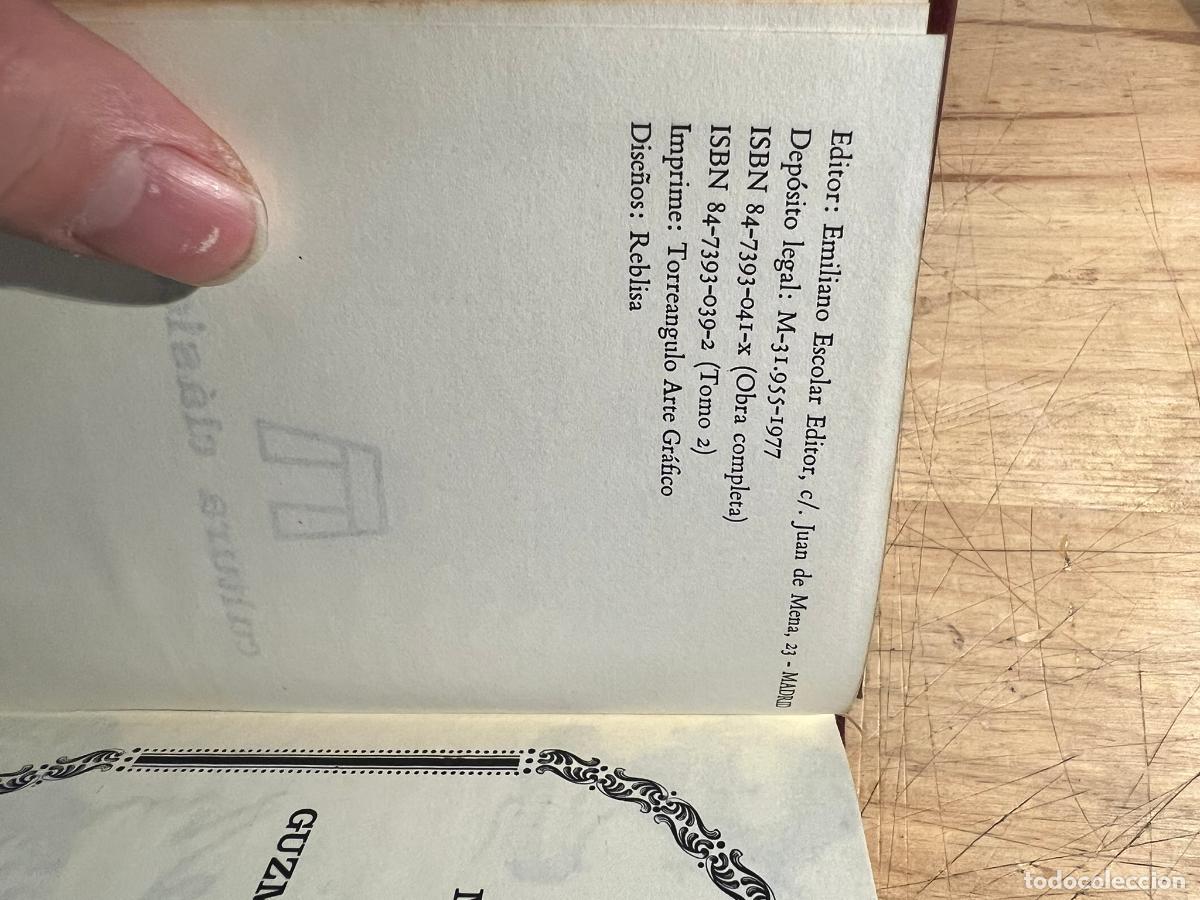 Libros: Guzman de Alfarache Tomo I y II - Mateo Aleman - Foto 7
