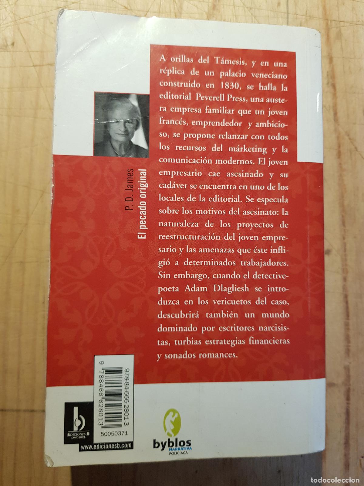 Libros: El pecado original - P. D. James - Foto 6
