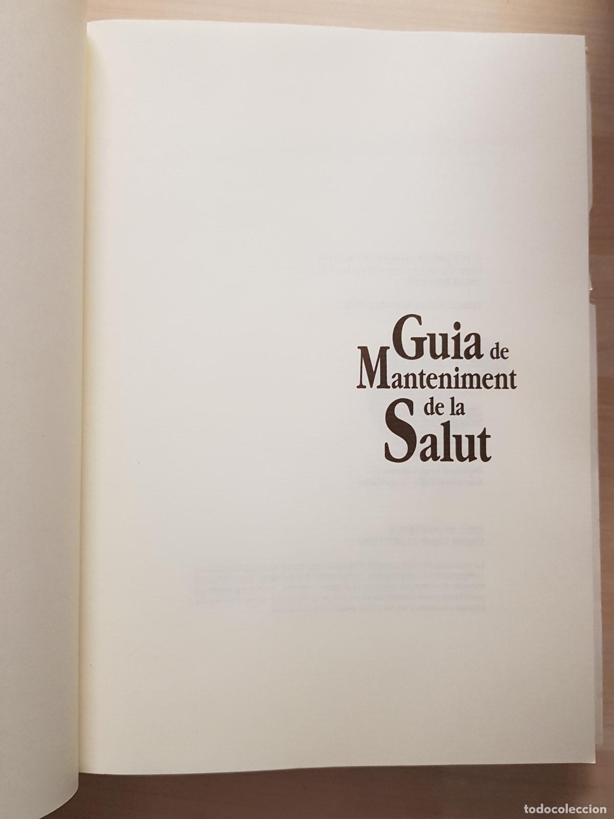 Libros: Guia de manteniment de la salut - Fundaci&oacute; Agrupaci&oacute; M&uacute;tua - Foto 3