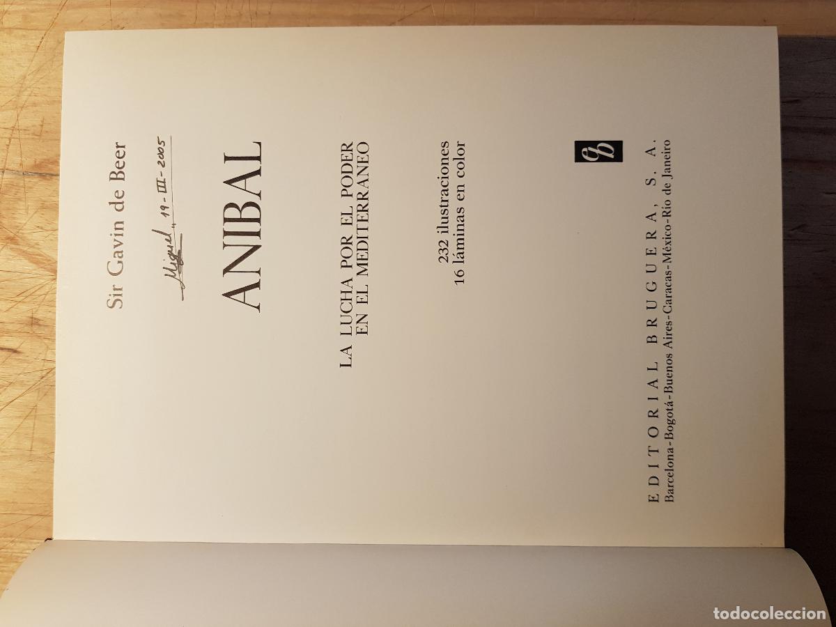 Libros: Anibal - Sir Gavin de Beer - Foto 2