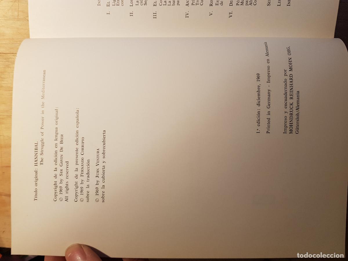 Libros: Anibal - Sir Gavin de Beer - Foto 3