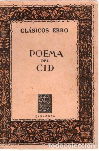 Libros: Poema del Cid - NO CONSTA AUTOR - Foto 1