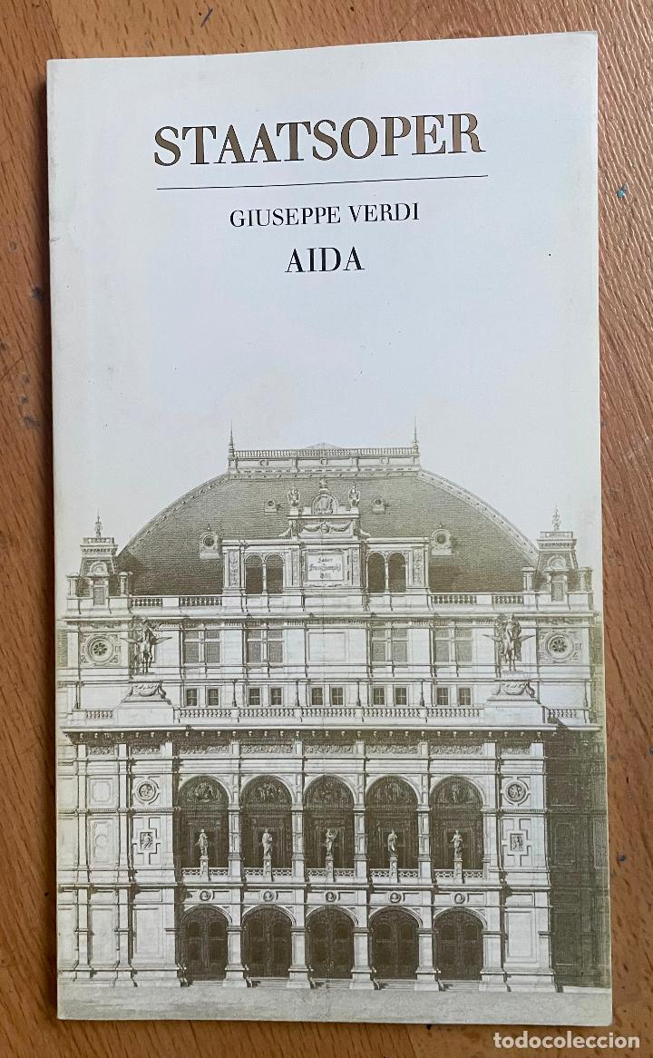 Libros: STAATSOPER, Giuseppe verdi, AIDA, En Aleman - Foto 1