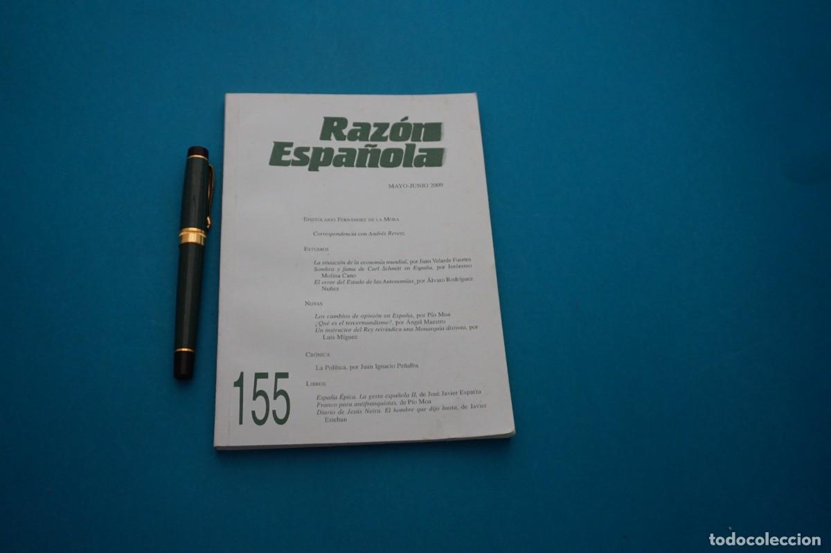 B&uuml;cher: AMF-19G/ RAZON ESPA&Ntilde;OLA 155 - MAYO JUNIO 2009 - EPISTOLARIO FERNANDEZ DE LA MORA