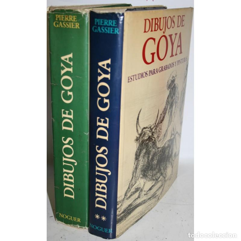 Libros: DIBUJOS DE GOYA. 2 tomos - GASSIER, Pierre - Foto 1