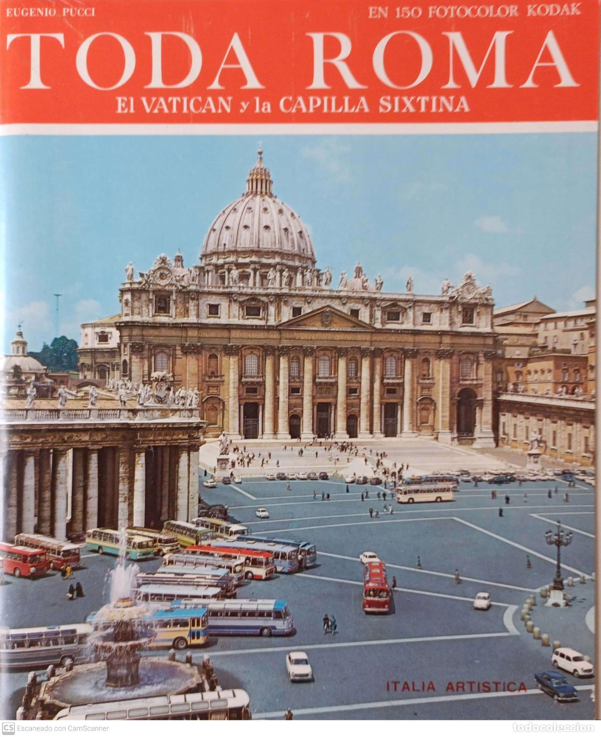 Libros: Toda Roma, El vatican y la capilla sixtina - EUGENIO PUCCI - Foto 1