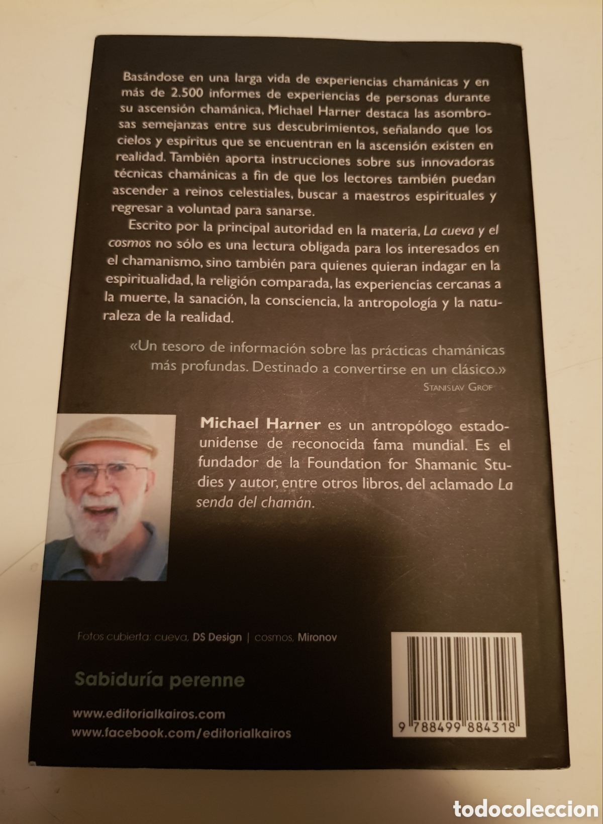 Libros: La cueva y el cosmos. Michael Harner, editorial Kairos 2015. - Foto 3