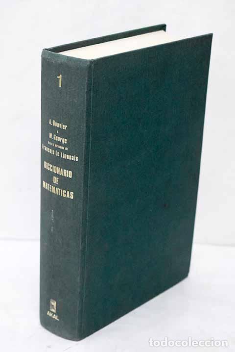 Libros: Diccionario de matem&aacute;ticas.- Bouvier, Alain - Foto 1