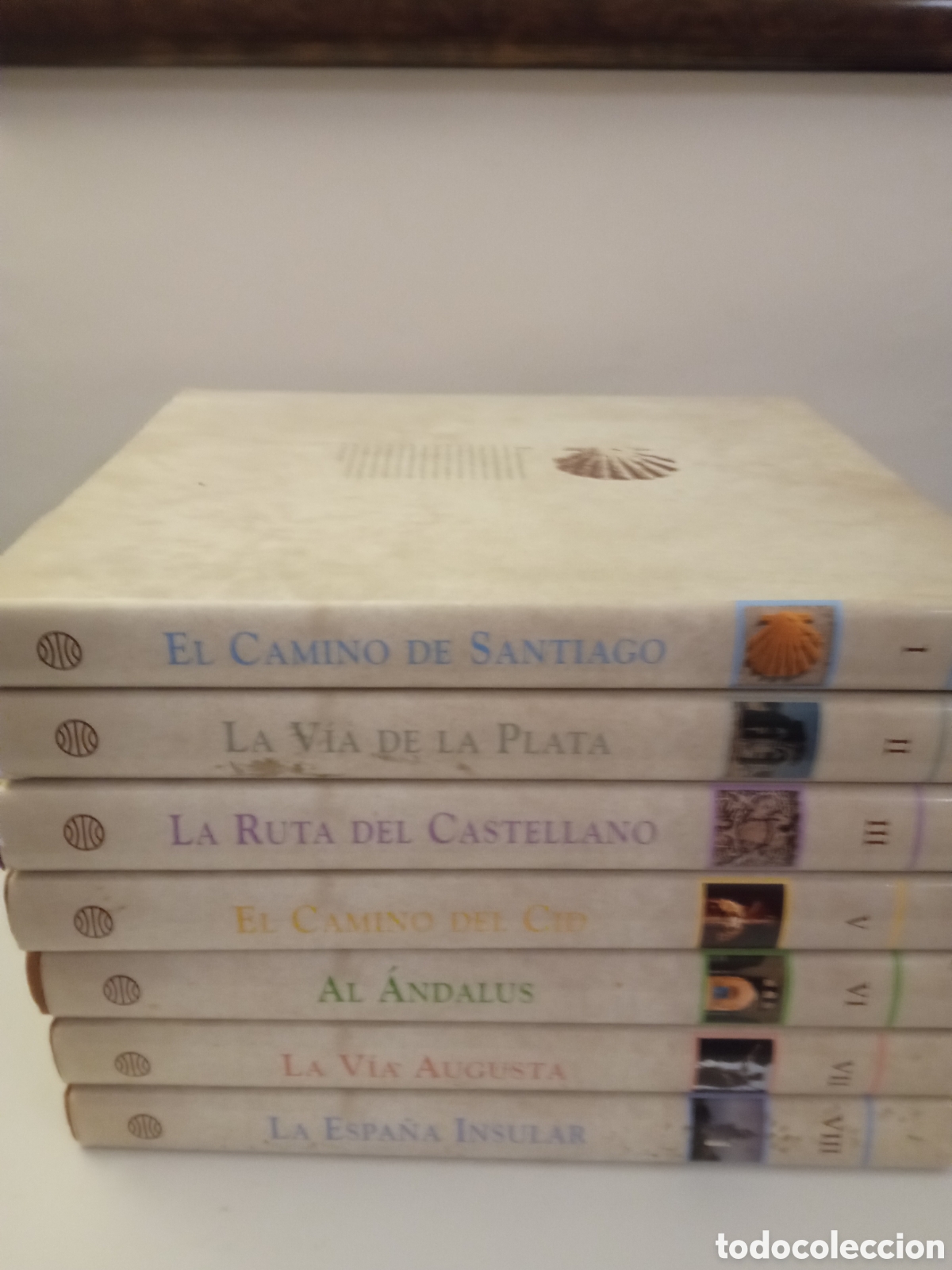 Libros: Lote de libros de Rutas de Espa&ntilde;a de Planeta - Foto 1