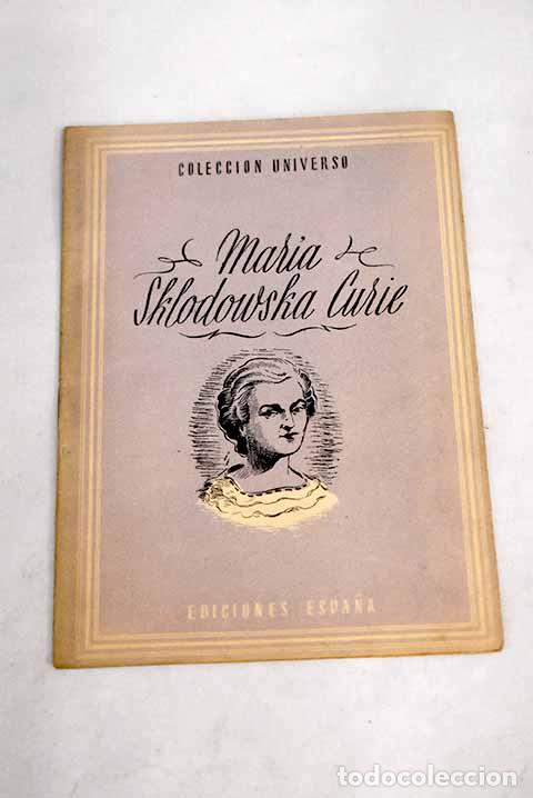 Libros: Maria Curie: : Edi. Espa&ntilde;a. - Foto 1