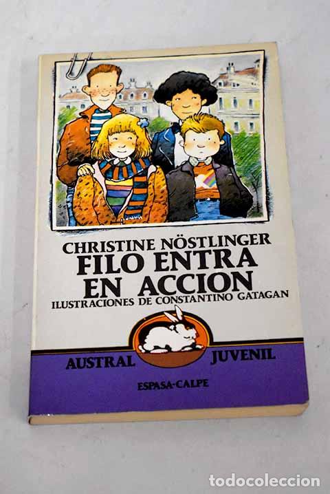 Libros: Filo entra en acci&oacute;n.- Nostlinger, Christine - Foto 1