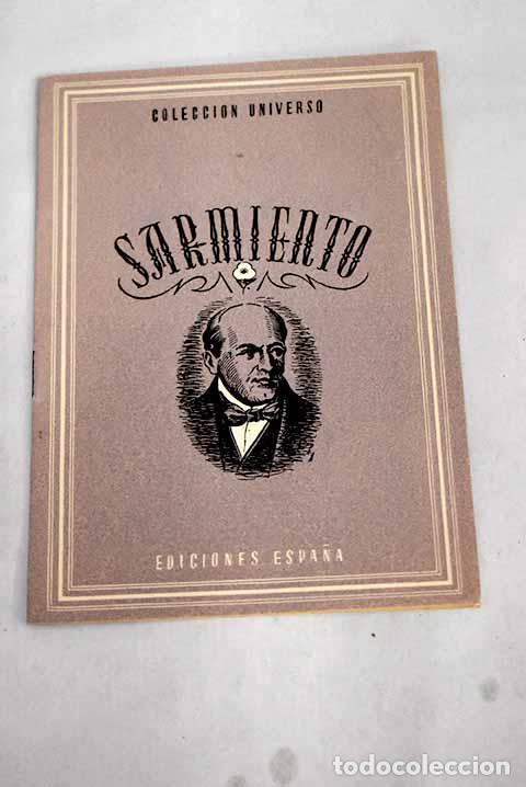 Libros: Sarmiento: : Edi. Espa&ntilde;a. - Foto 1