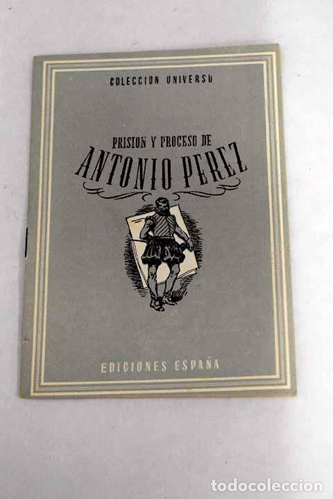 Libros: Prisi&oacute;n y proceso de Antonio P&eacute;rez - Foto 1