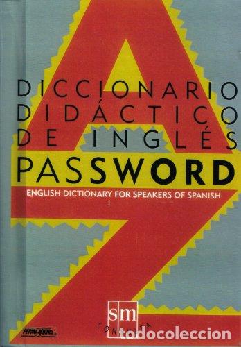 diccionario password (9788434833654) - Compra venta en todocoleccion