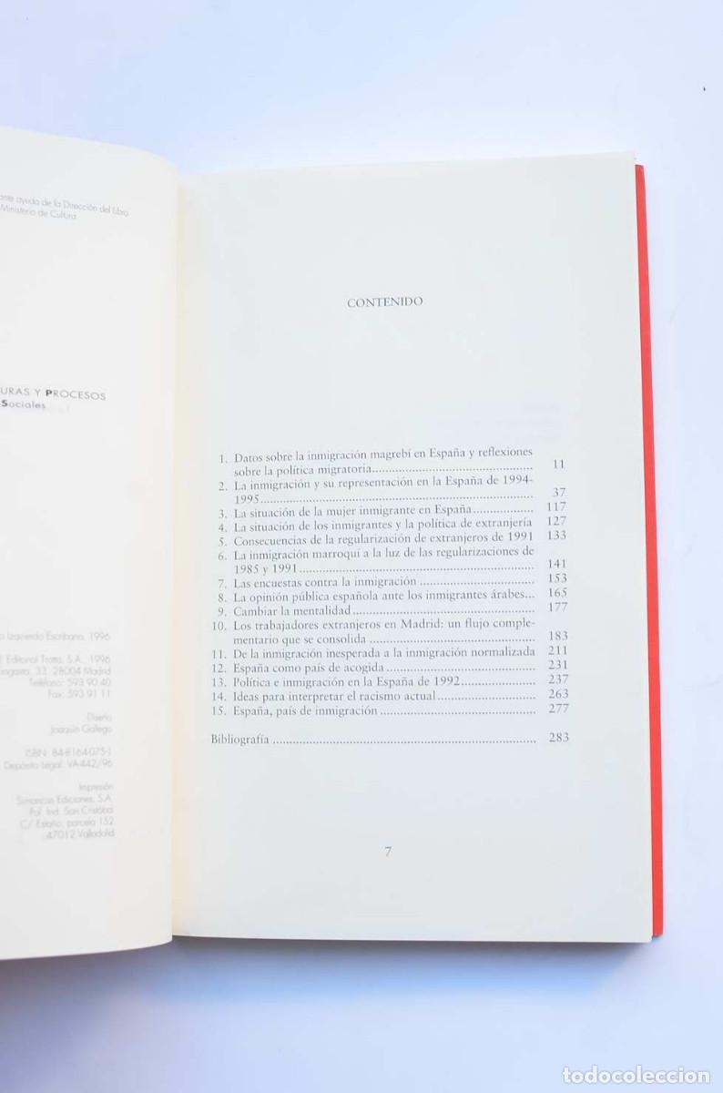 Libros: La inmigraci&oacute;n inesperada - IZQUIERDO, Antonio - Foto 3
