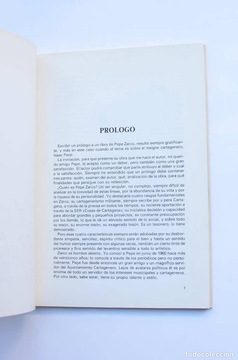 Libros: Isaac Peral y Caballero - ZARCO AVELLANEDA, Jos&eacute; - Dedicatoria aut&oacute;grafa del autor - Foto 5