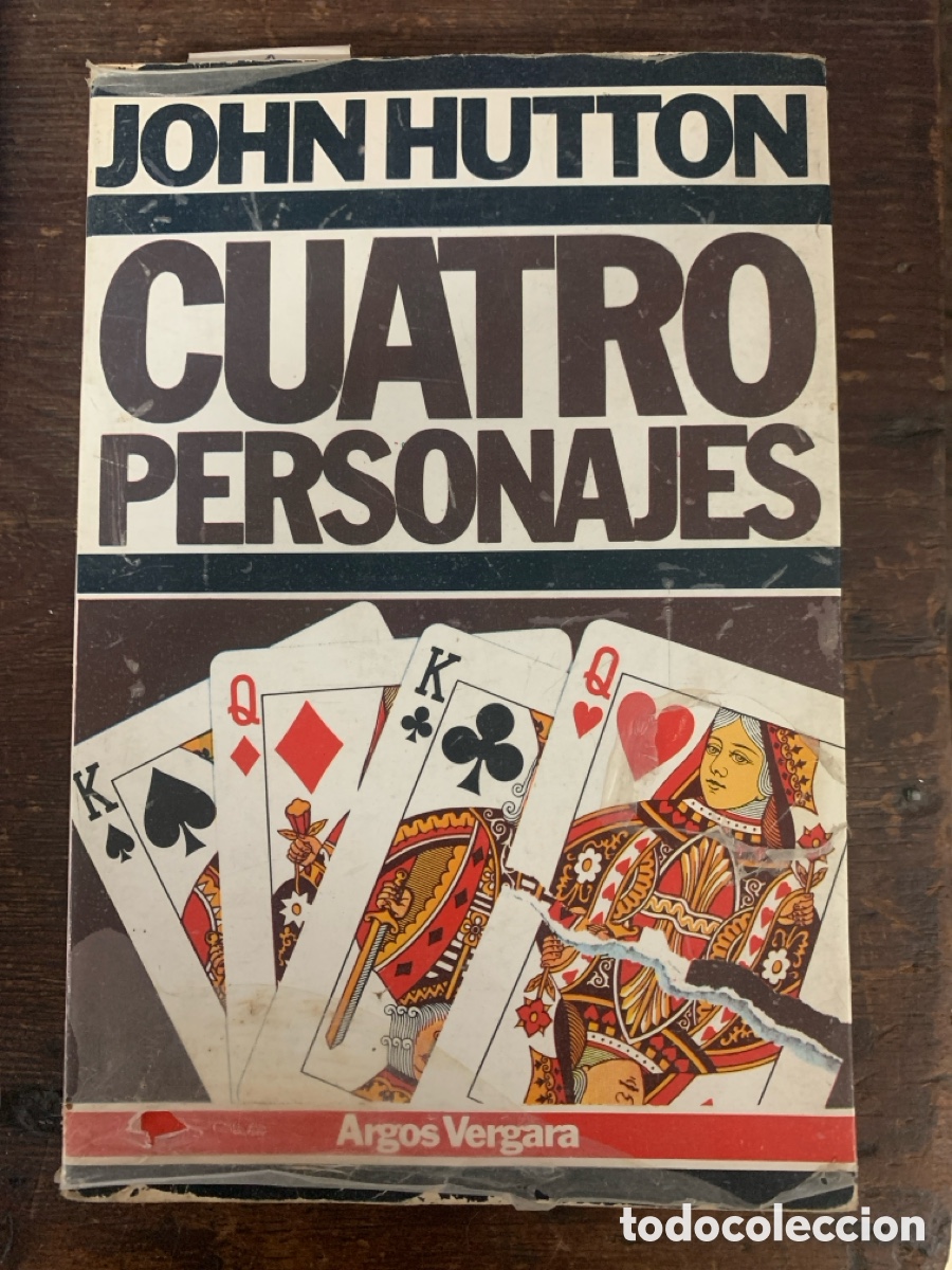 Libros: Cuatro Personajes, John Hutton - ARGOS VERGARA 1982 - Foto 1