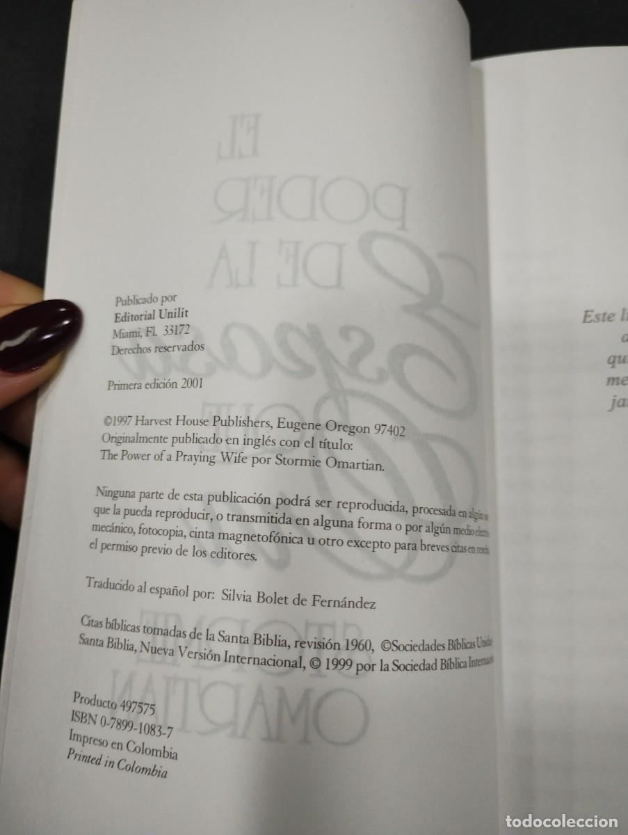 Libros: El Poder de La Esposa Que Ora - Foto 2