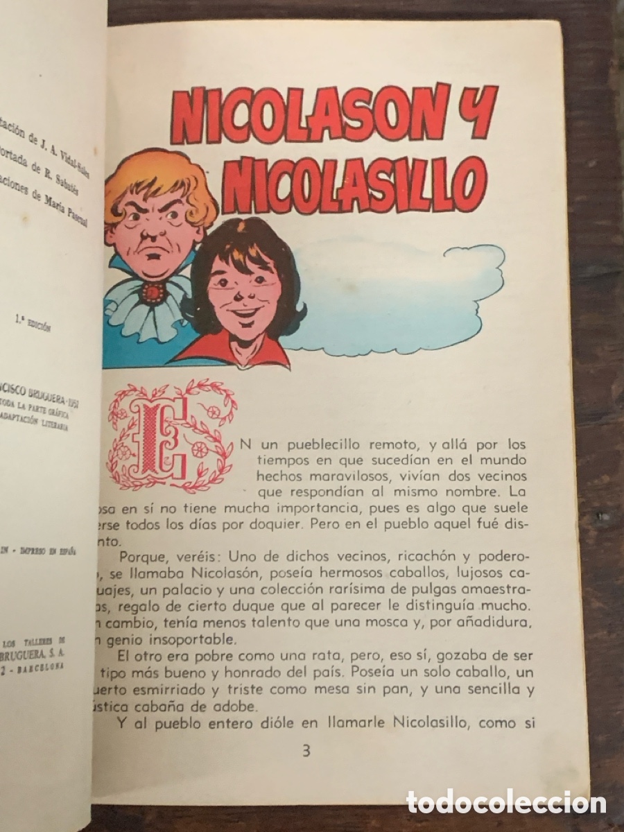 Libros: Nicolason y Nicolasillo, Francisco Bruguera 1957 - Foto 2