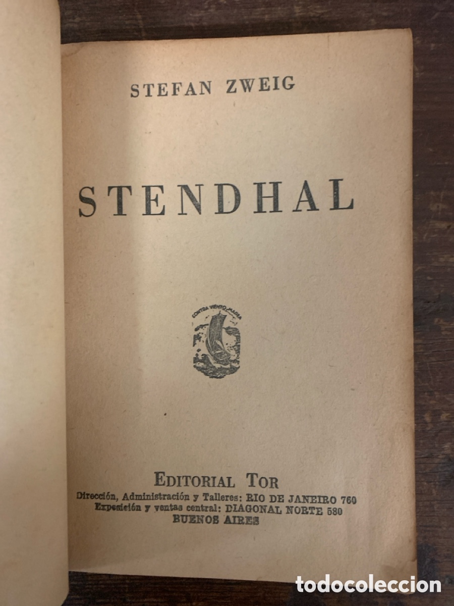Libros: Stendhal, Stefan Zweig - TOR 1955 - Foto 2