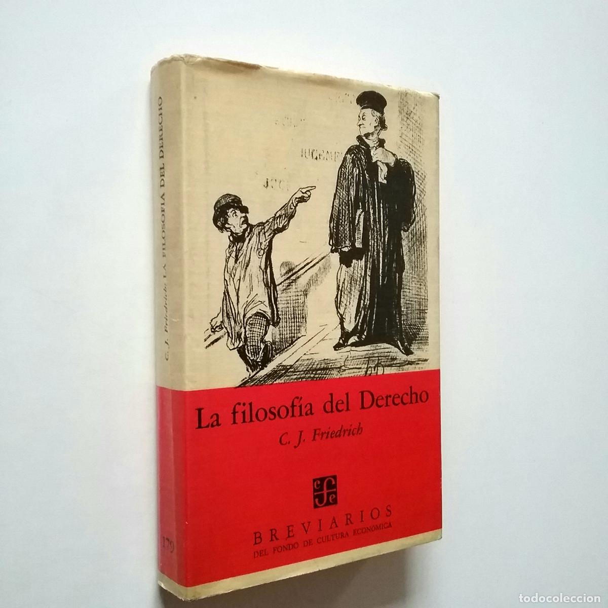 Libros: Carl Joachin Friedrich - La filosof&iacute;a del derecho - Foto 1