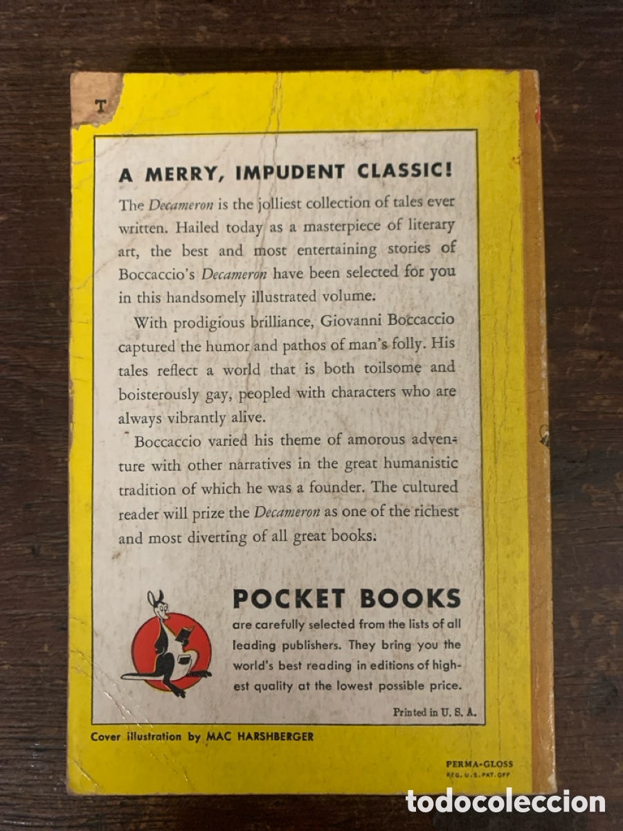 Libros: Decameron, Giovanni Boccaccio - 1948 (En Ingl&eacute;s) - Foto 4