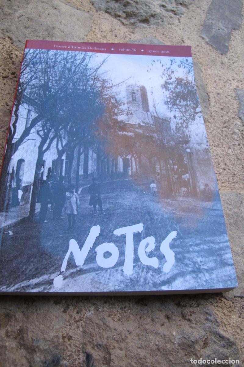 Libros: NOTES. CENTRE DESTUDIS MOLLETANS. VOLUM 36. GENER 2021 - Foto 1