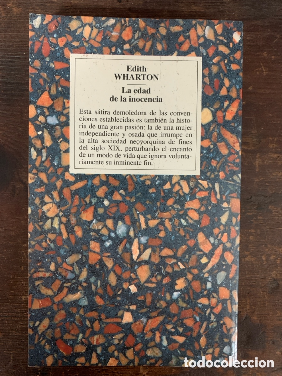 Libros: La Edad de La Inocencia, Edith Wharton - RBA 1994 - Foto 2