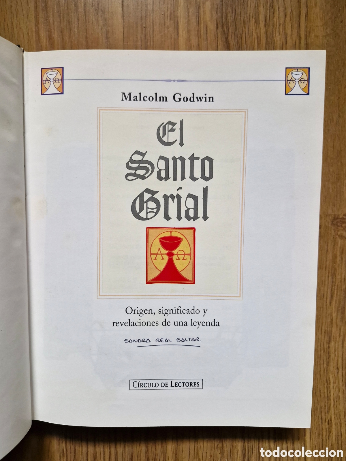Libros: EL SANTO GRIAL - Malcolm Godwin - Foto 2