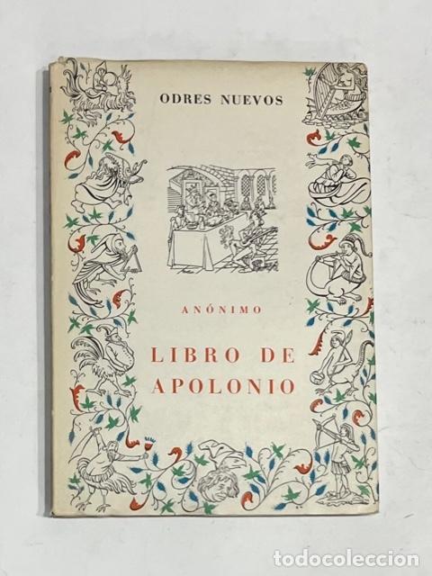 Libros: AN&Oacute;NIMO. - Libro de Apolonio. - Foto 1