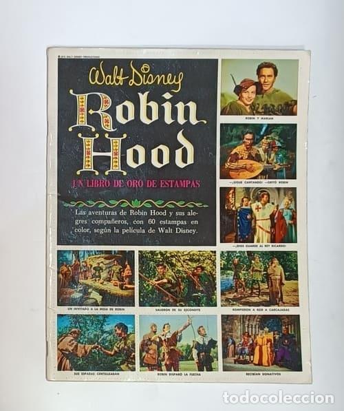 Libros: VVAA. - Robin Hood. Un libro de oro de estampas. - Foto 1