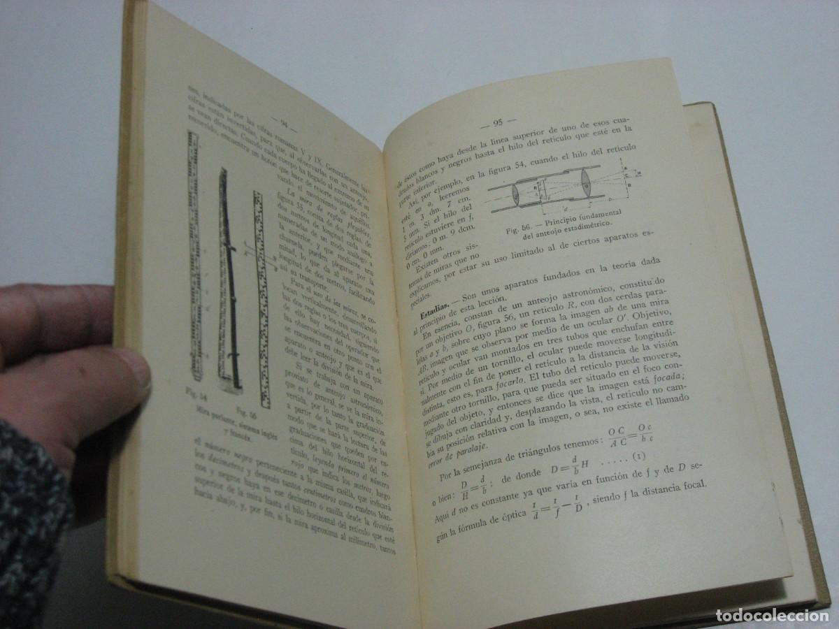 Libros: LECCIONES DE TOPOGRAFIA - Luis G. castell&aacute; - Foto 5