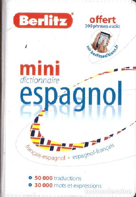 Libros: Mini dictionnarie espagnol Barlitz, a&ntilde;o 212 - OFERTAS DOCABO - Foto 1