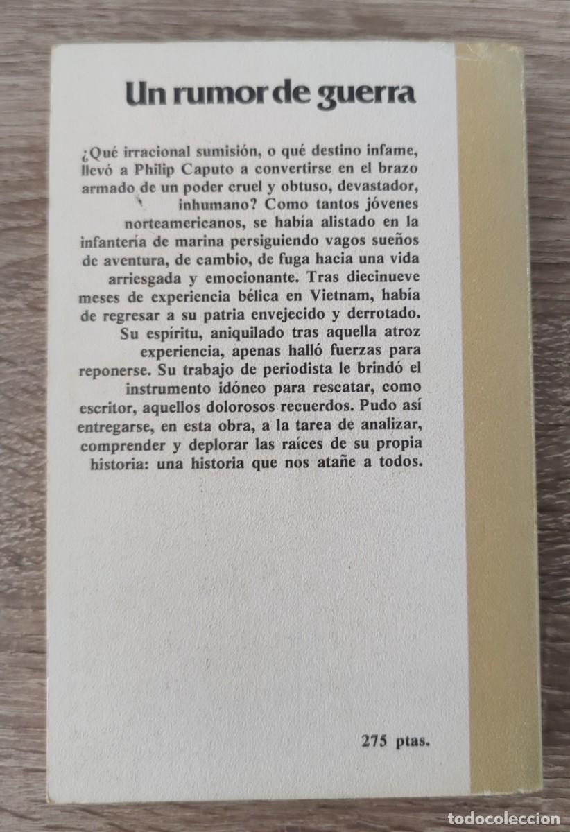 Libros: Libro Un Rumor De Guerra - Foto 12
