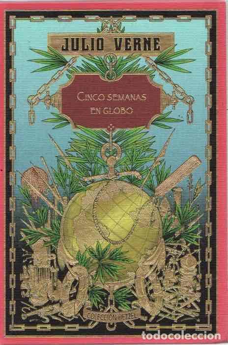 Libros: Cinco semanas en globo y Mart&iacute;n Paz - Verne, Julio - Foto 1
