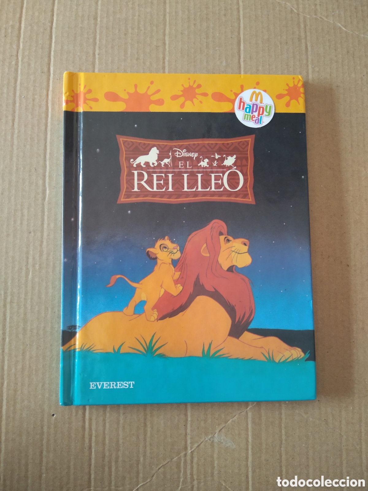 Libros: LIBRO EL REY LEON DISNEY MCDONALDS HAPPY MEAL EN CATALAN - Foto 1