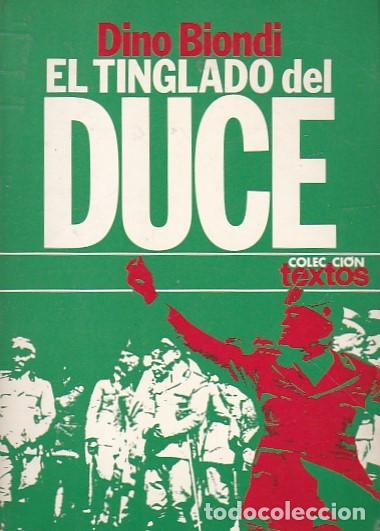 Libros: El tinglado del Duce - BIONDI, Dino - Foto 1