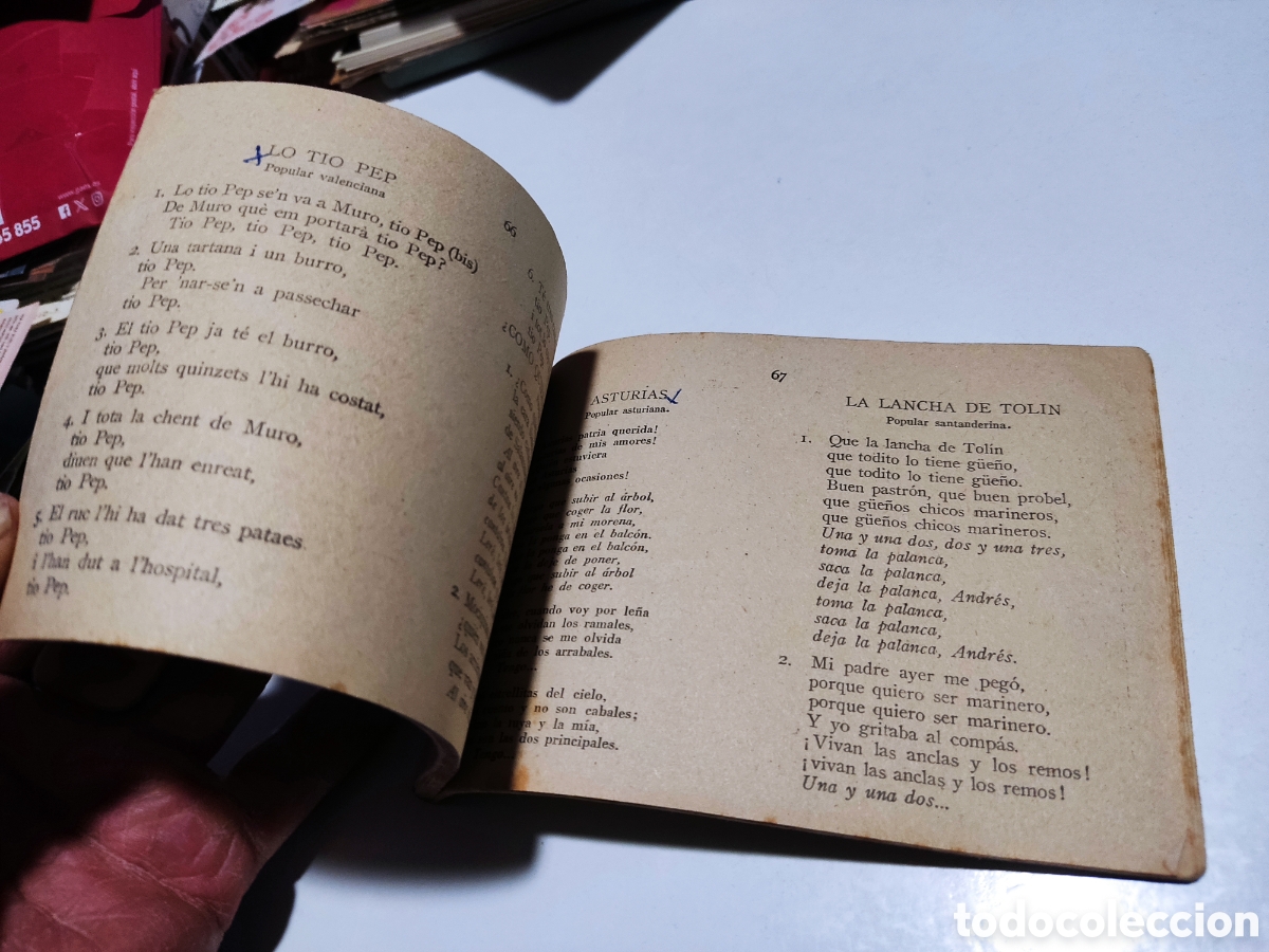 Libros: Libro cansons a Flor de Llavi, Barcelona 1957 - Foto 4