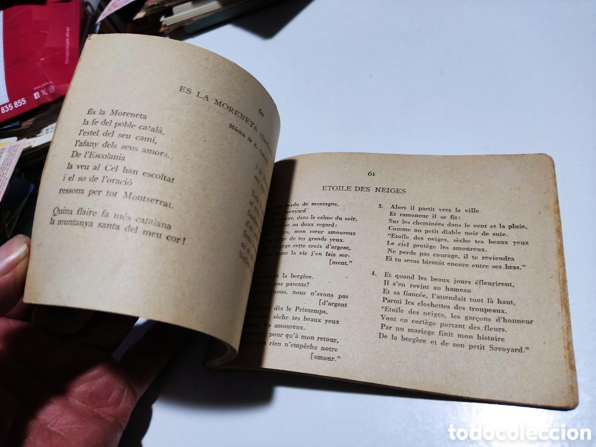 Libros: Libro cansons a Flor de Llavi, Barcelona 1957 - Foto 5