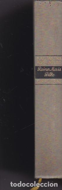 Libros: Rainer Maria Rilke.Ein beitrag - KIPPENBERG ,Katharina - Foto 1