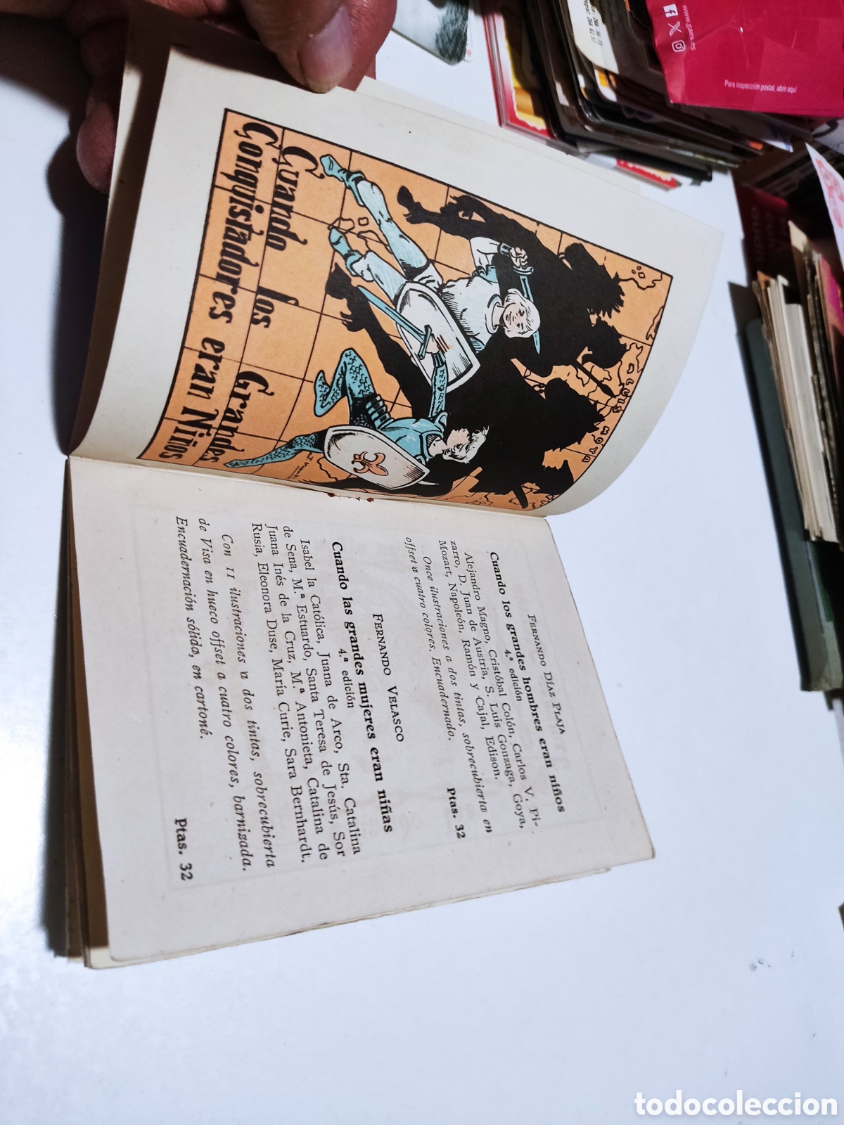 Libros: Librito cat&aacute;logo de la colecci&oacute;n Olimpo, Cuentos de ni&ntilde;os - Foto 3