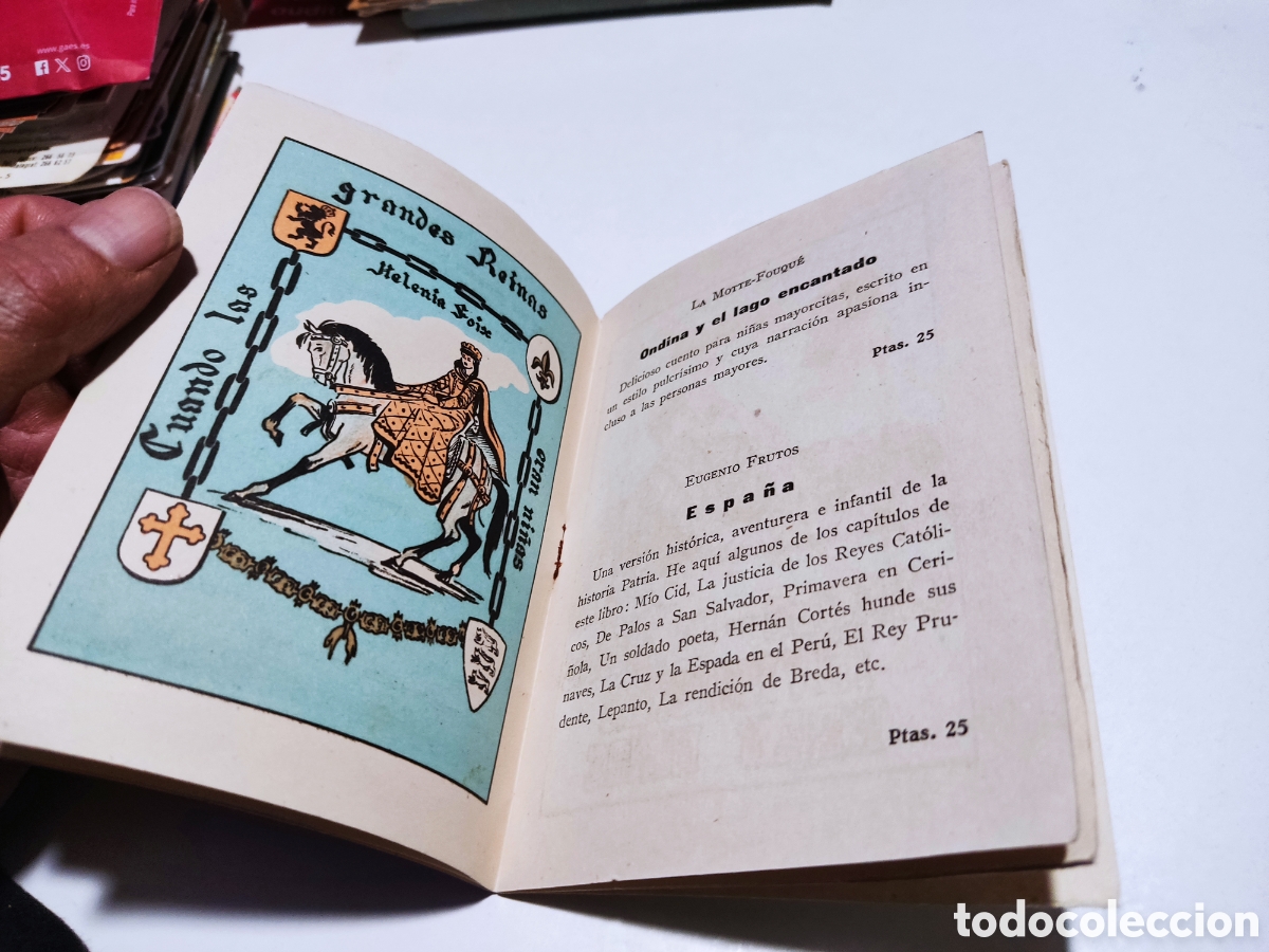 Libros: Librito cat&aacute;logo de la colecci&oacute;n Olimpo, Cuentos de ni&ntilde;os - Foto 4