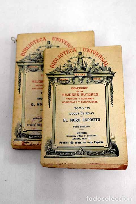 Libros: El moro exp&oacute;sito: Duque de Rivas.- Duque de Rivas - Foto 1