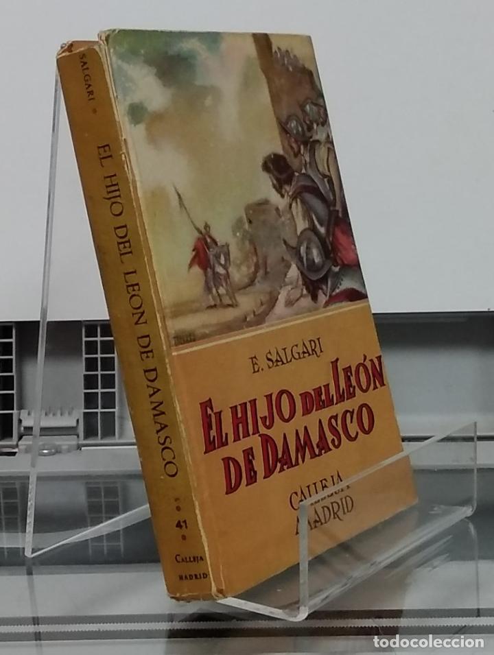 Libros: El hijo del le&oacute;n de Damasco (ilustrado, 41) - Emilio Salgari - Foto 1