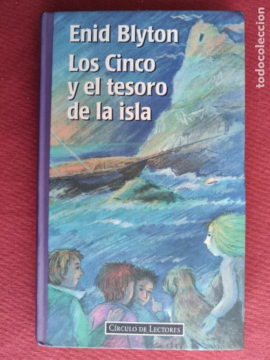 Libros: LOS CINCO Y EL TESORO DE LA ISLA - ENID BLYTON - CIRCULO DE LECTORES. - Foto 1